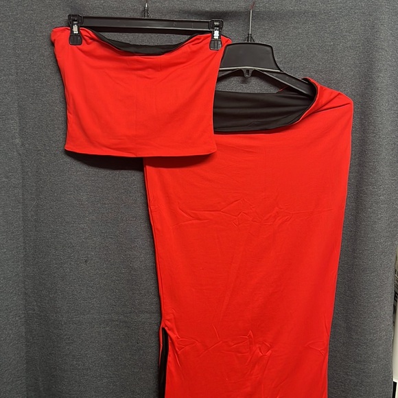 NWT - Fenity Reversible Donna Set, Black/Red - Size Large - Picture 10 of 11
